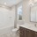 Aventon Nora carriage home with a tile surround shower