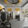 strength and cardio equipment in the fitness center at Aventon Nore