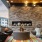 outdoor fireplace and lounge area