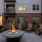 Aventon Nora's communal fire pit at dusk